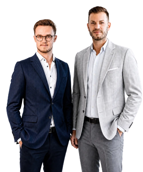 Leopold Perutka und Ing. Michael Traxler von Stahlforce